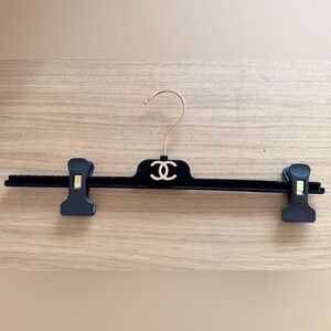 Authentic Chanel hanger accessory featuring the iconic CC logo